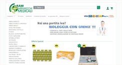 Desktop Screenshot of elettromedicali.it